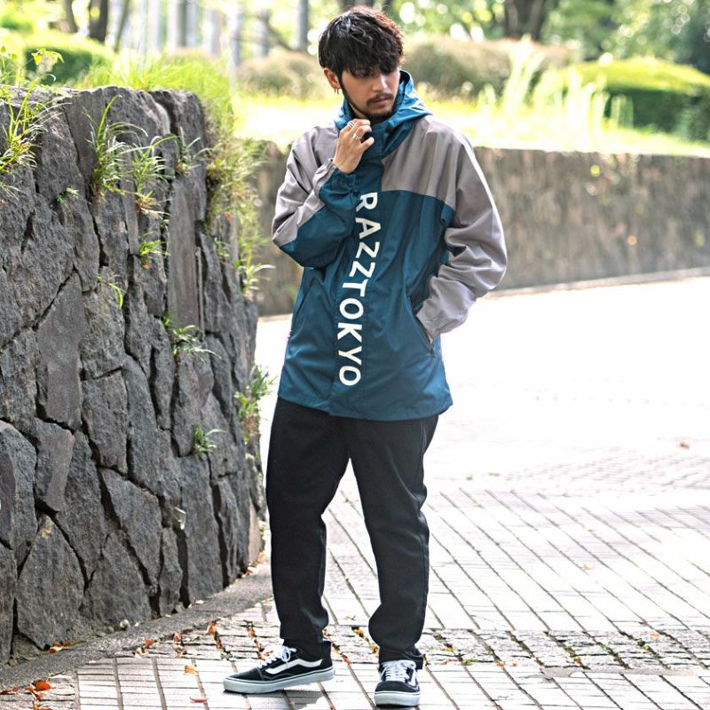 RAZZIS（ラズ）Wet Logo Pull Over Parka - パーカー