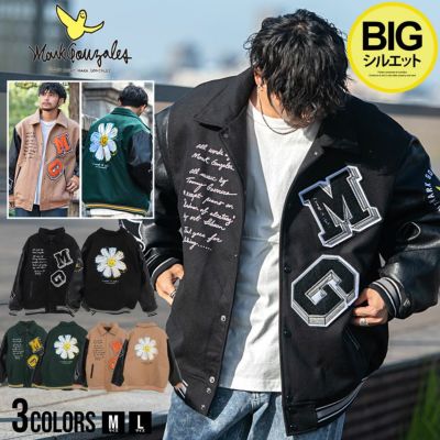 SALE】MARK GONZALES 【マークゴンザレス】サークルロゴスタジャン/全2