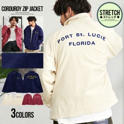 CavariA【キャバリア】リブ入り長袖ジップ セットアップ CavariA