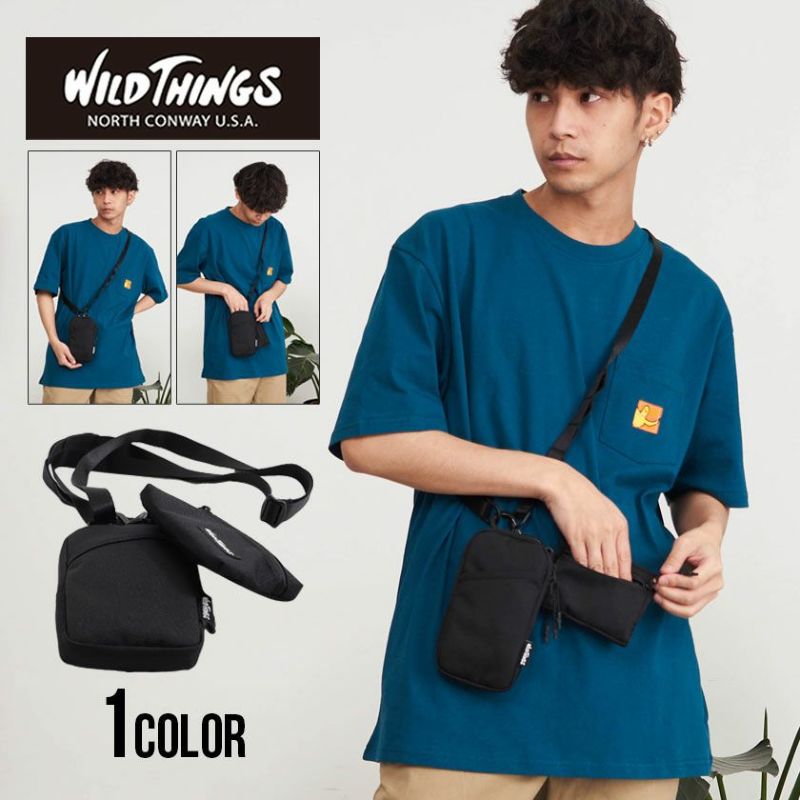 WILDTHINGS【ワイルドシングス】POLY CORDURA UTILITY STRAP POUCH/全1