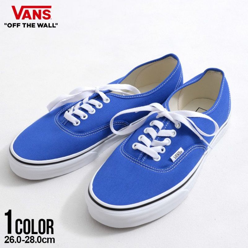 VANS【バンズ】AUTHENTIC COLOR THEORY DAZZLING BLUE/全1色 | SILVER