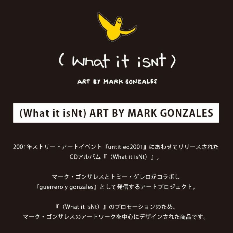 What it isNt) ART BY MARK GONZALES【ワットイットイズントアートバイ