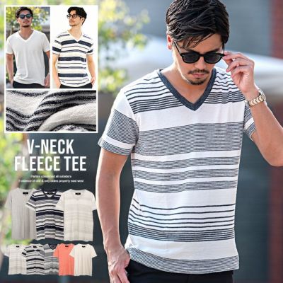 VICCI【ビッチ】タックVネック半袖Tシャツ/全7色 | SILVER BULLET(シルバーバレット)