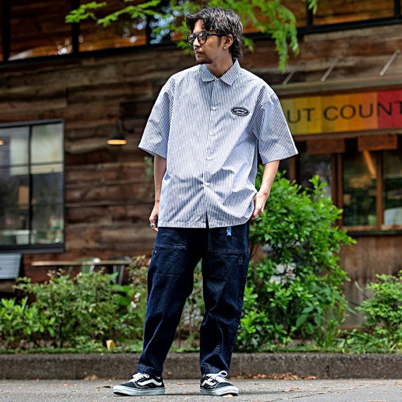 GERRY【ジェリー】UV加工アクティブストレッチルーズテーパードチノ