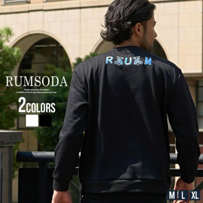 RUMSODA【ラムソーダ】フェイクスウェードワッペン刺繍長袖