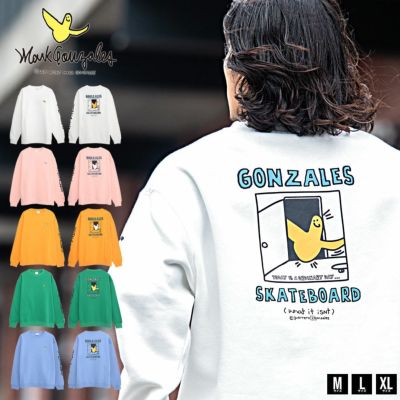 What it isNt ART BY MARK GONZALES【ワットイットイズントアートバイマークゴンザレス】リラックスフィット胸刺長袖プルパーカー/全5色2024パーカー  | SILVER BULLET(シルバーバレット)