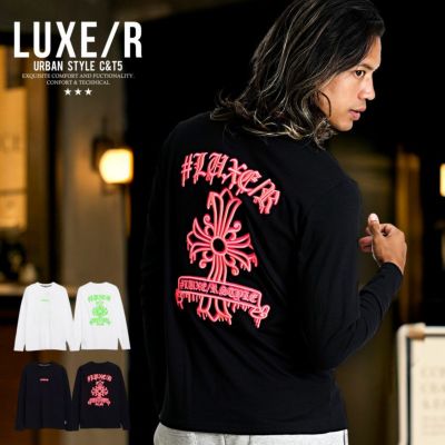 LUXE/R アーバンスタイル Tシャツ M 黒 LUXE/R アーバンスタイル Tシャツ M 黒