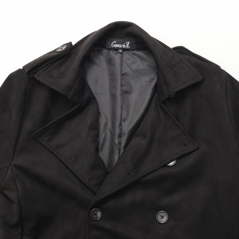 CavariA【キャバリア】フェイクスウェードトレンチコート/全2色